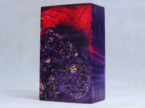 Stabilized Maple Burl Wood Mod Block